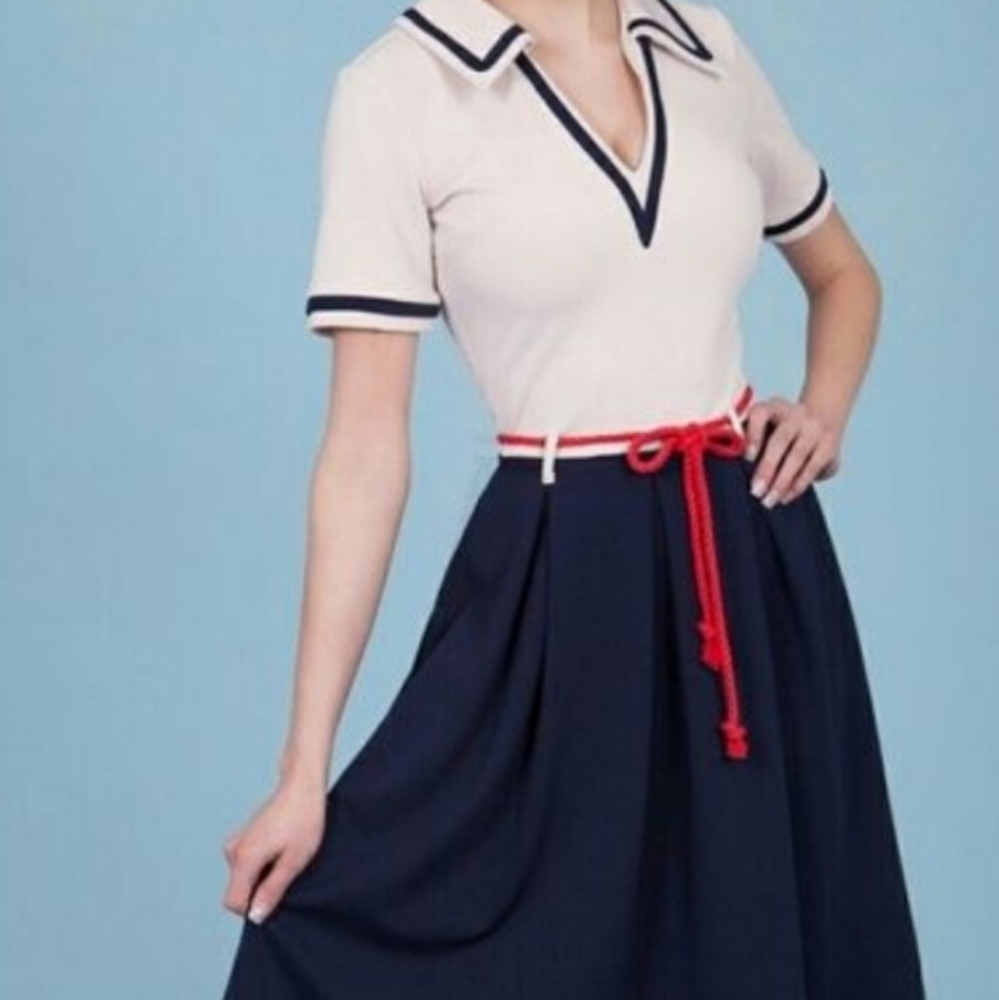 Vintage Tatyana nautical dress